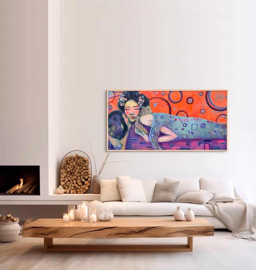 " Surrender" ORIGINAL - also available as Fine Art Print (- please ask for info)