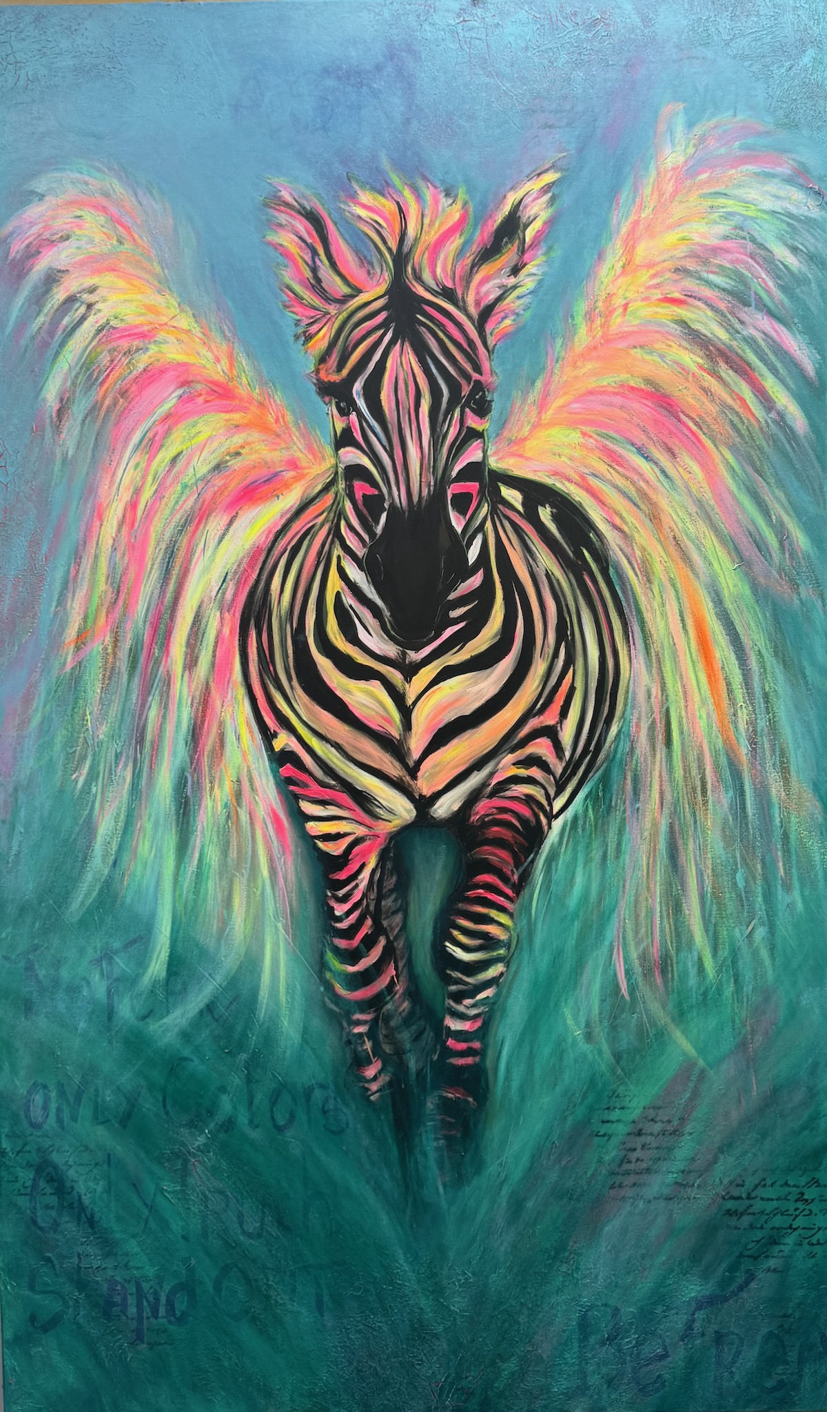 Wings of Truth - ORIGINAL - also available as Fine art Print ( please ask for info)