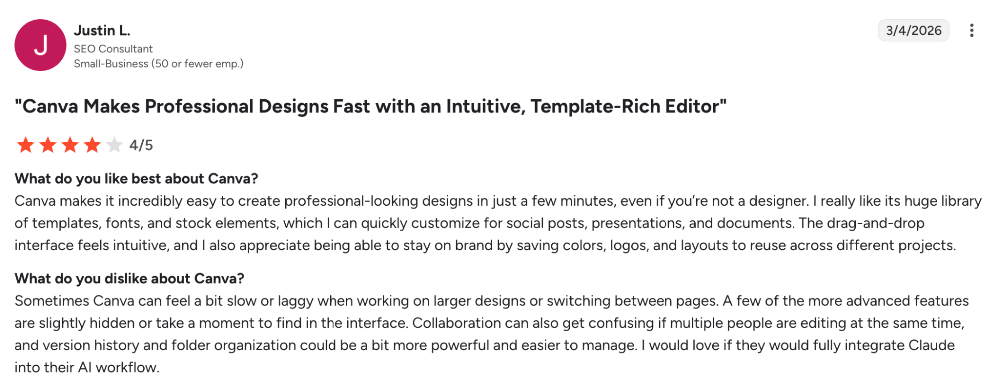 Canva feedback image