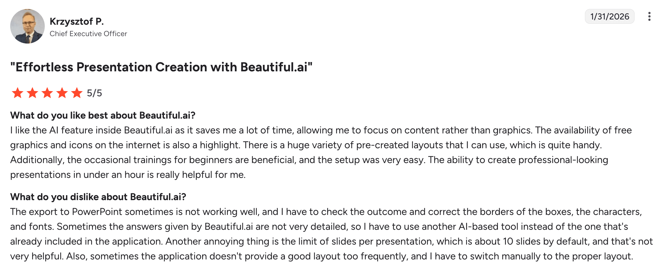 beautifulAI review image