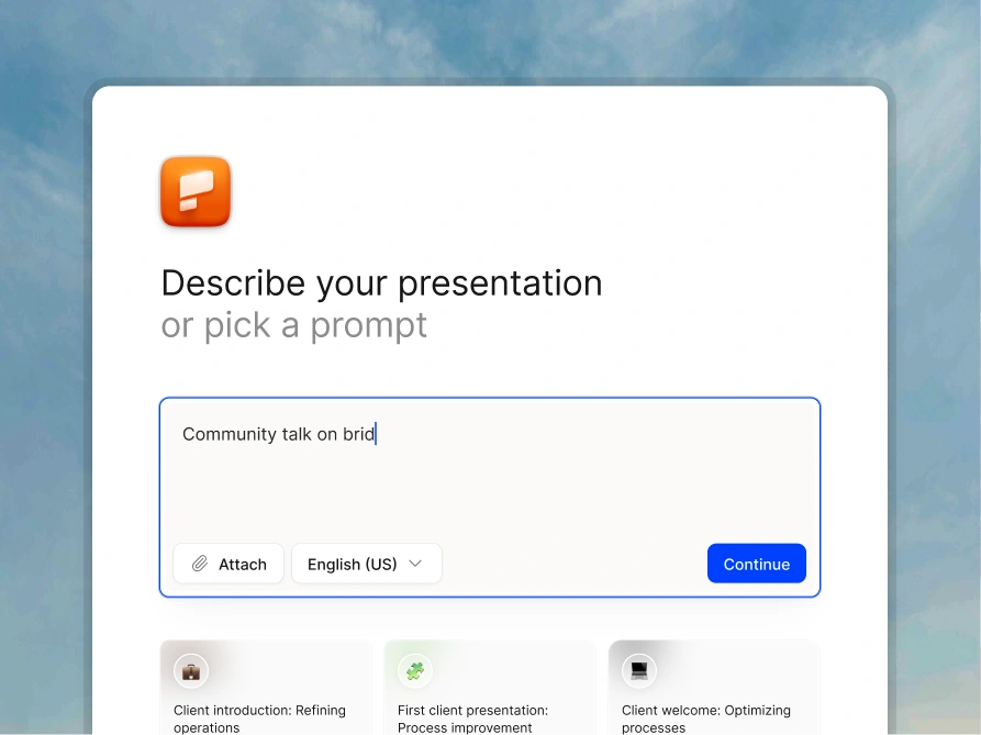 Bring your ideas to life instantly