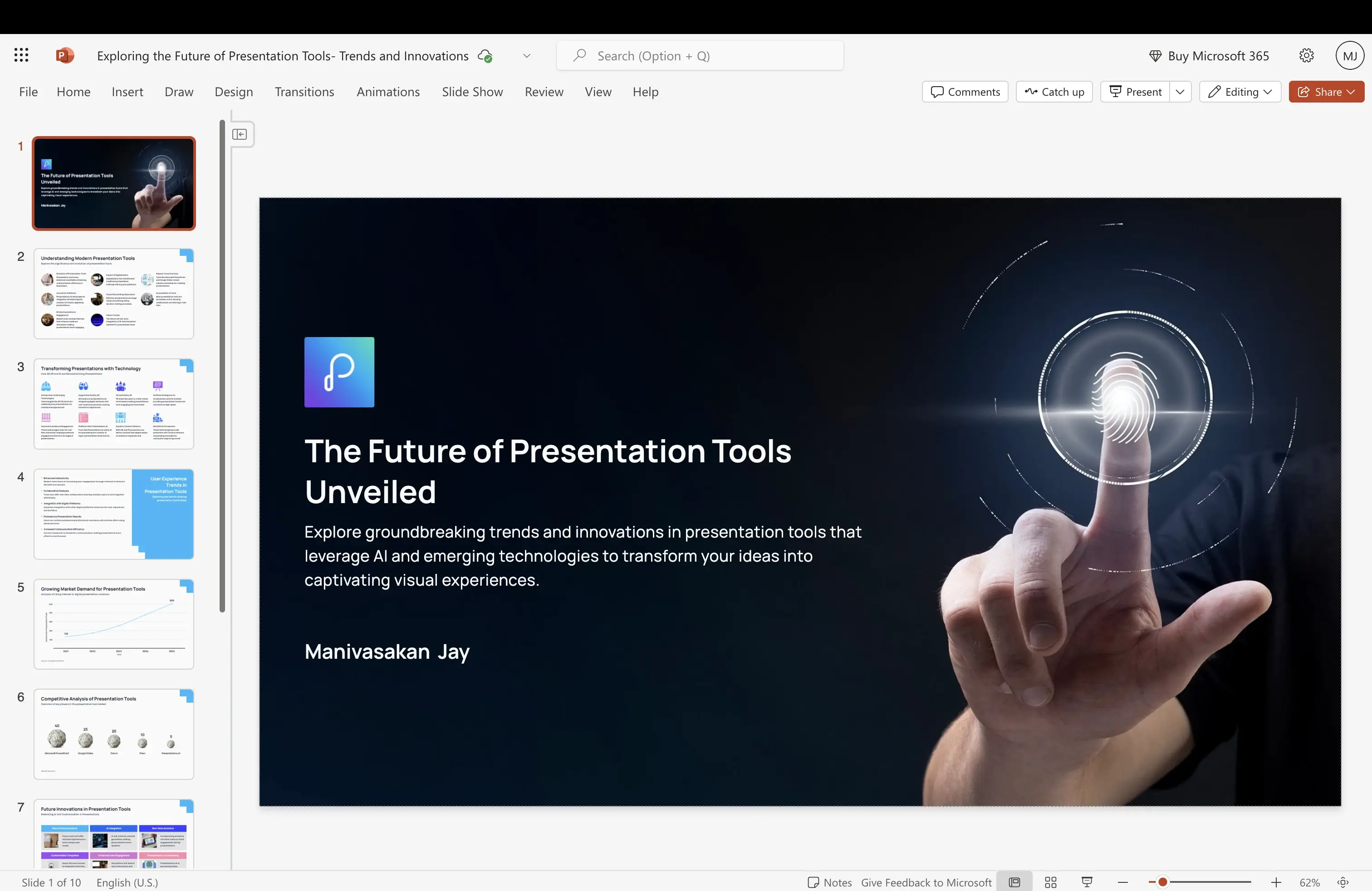 Presentations.AI step 3 screenshot