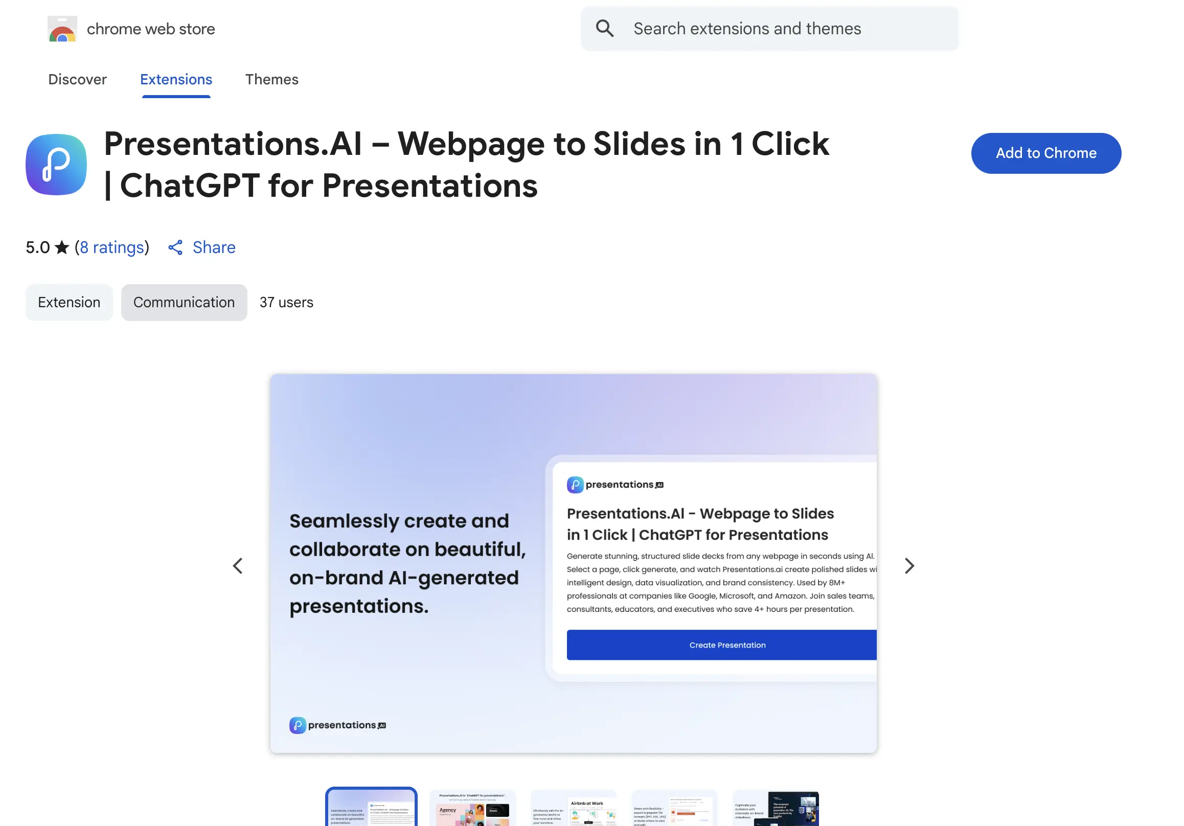 Step 1: Install the Chrome Extension