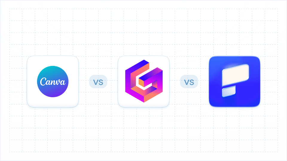Canva vs Gamma vs Presentations.AI