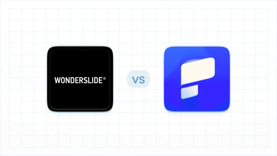 WonderSlide 대 Presentations.AI