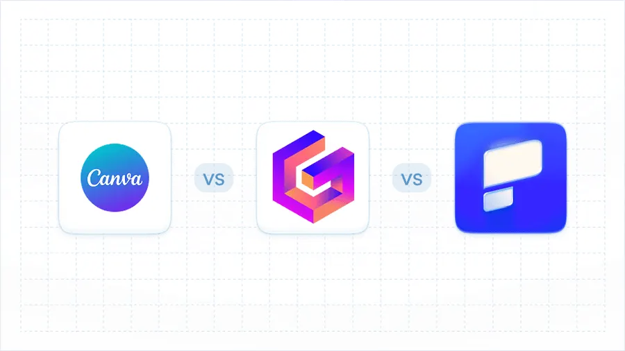 Canva 대 Gamma 대 Presentations.AI