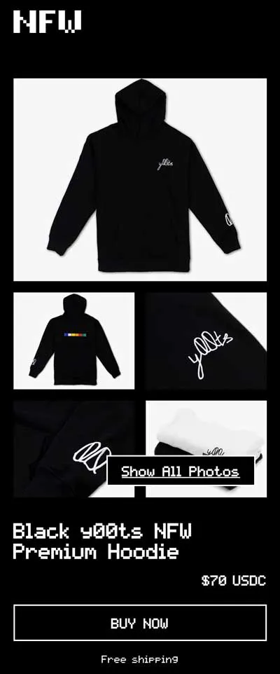 Non-Fungible Wear Website