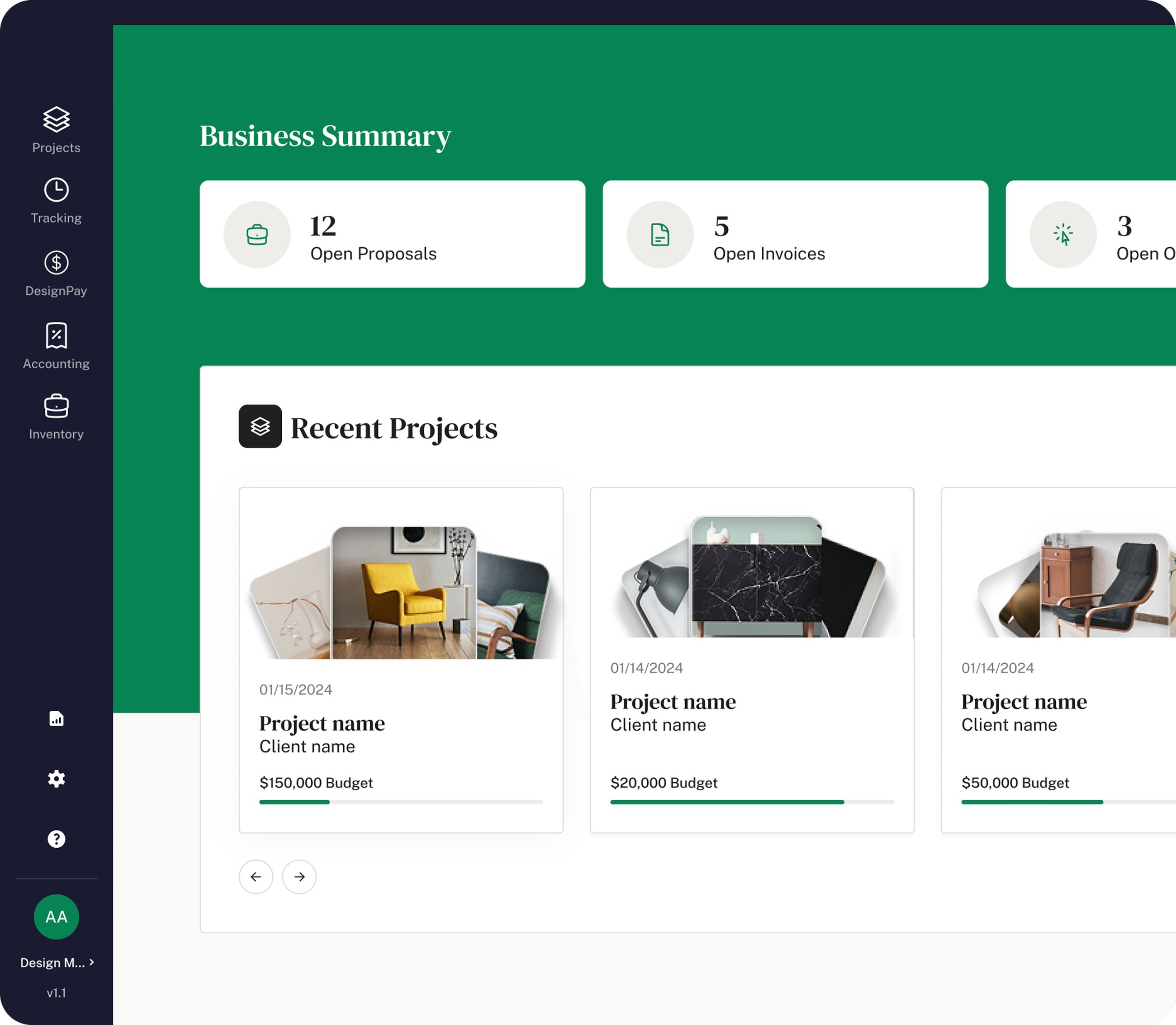Design Manager | Interior Design Project Management Software
