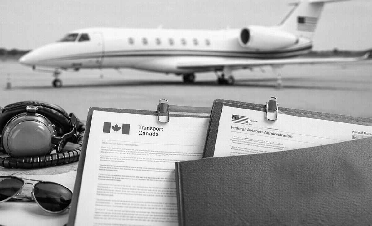 Transport Canada and FAA regulatory documents related to LOA D095 and MEL authorization for U.S.-registered aircraft operating in Canada.
