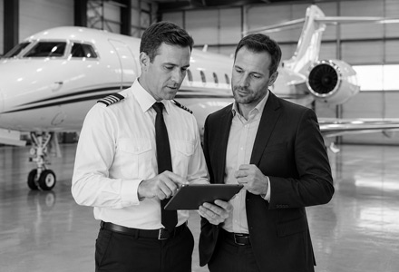 Pilot and operator reviewing streamlined Part 91 LOA application requirements