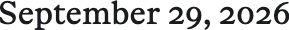 Date set in ABC Otto Regular, 16 pixels