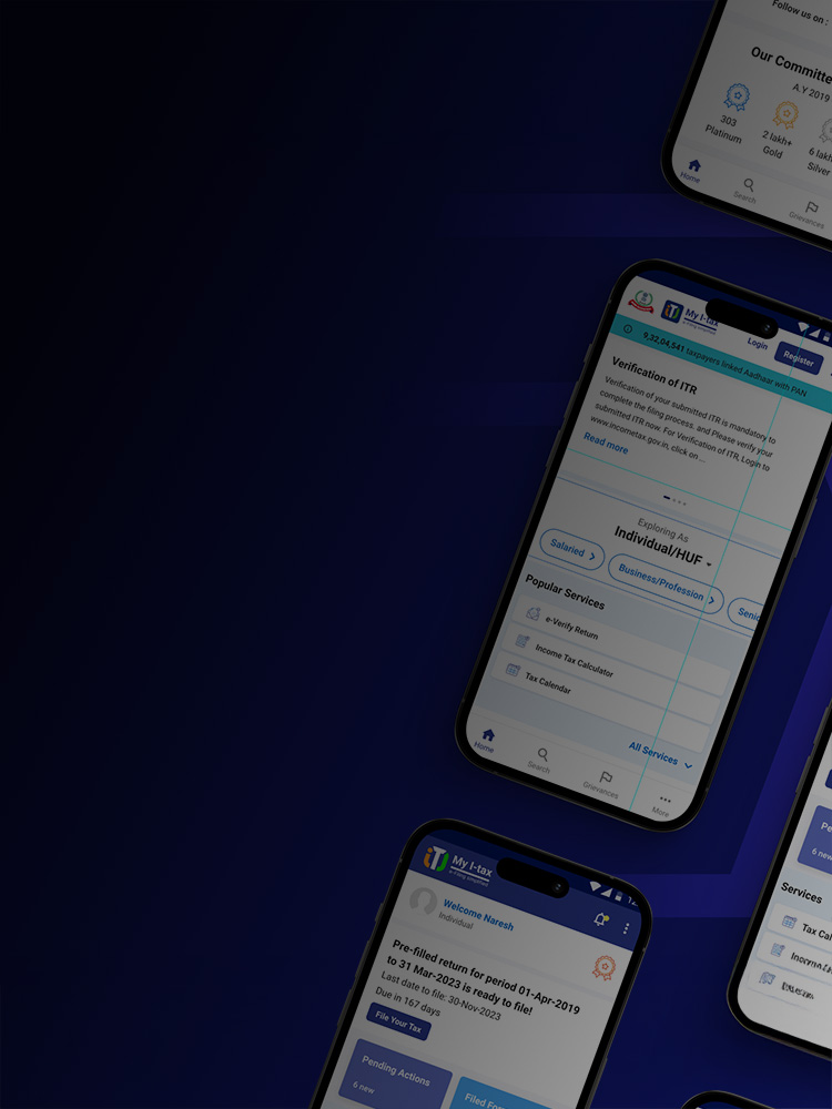 The India Tax Department mobile app