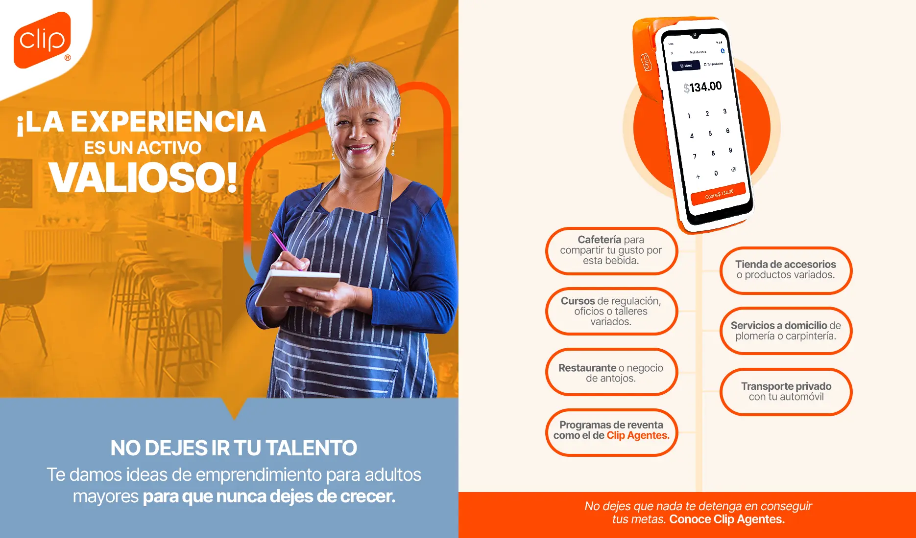 Adulta mayor explicando porque la experiencia es un activo valioso