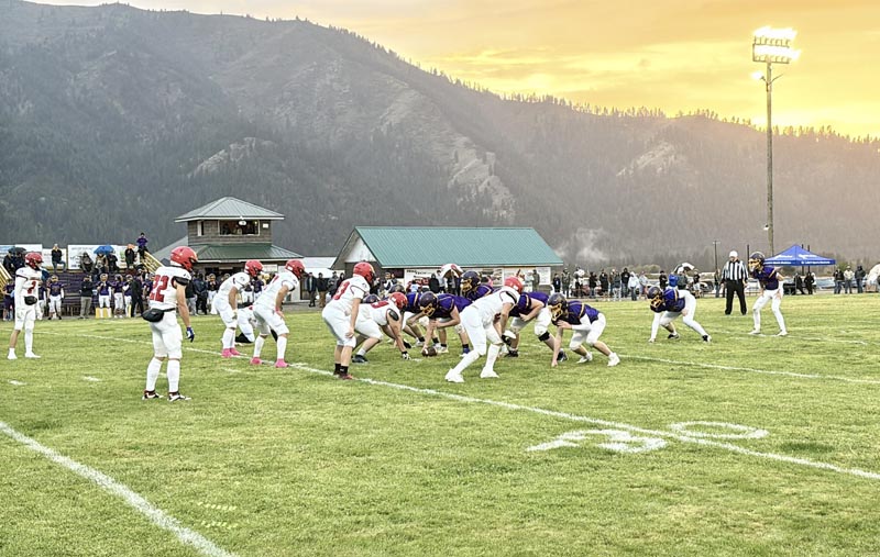 Council faces off against Garden Valley on October 3. Photo credit: Lumberjack Sports