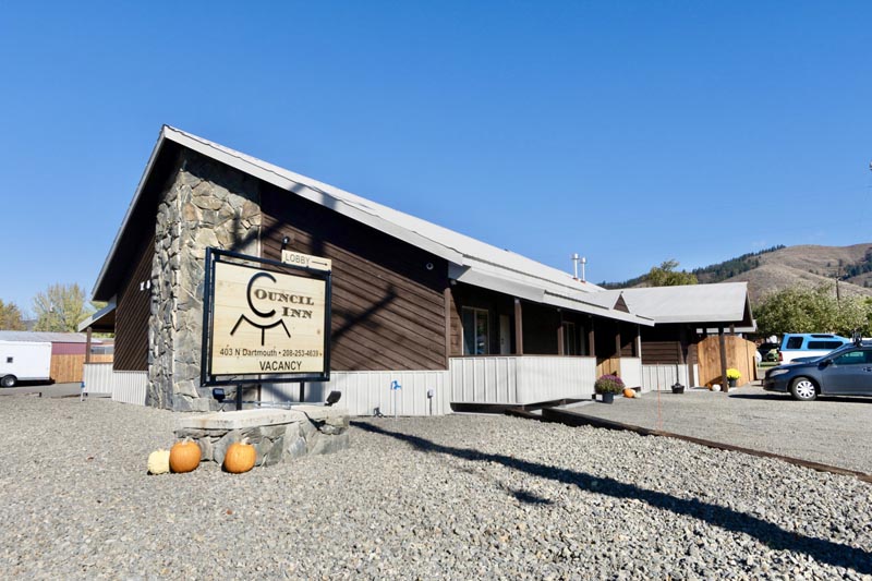 The new Council Inn opened on Highway 95 in Council.Photo credit: Nate Estes