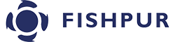 Fishpur Logo in blue