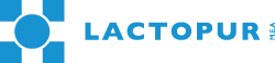 Lactopur MEA logo in blue