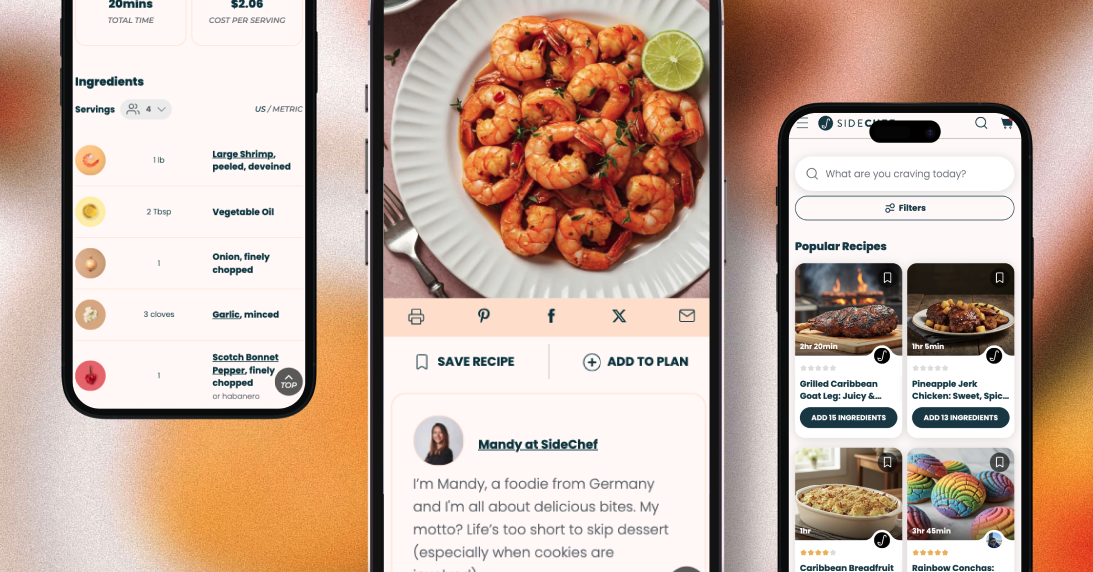 Recipe Page UX