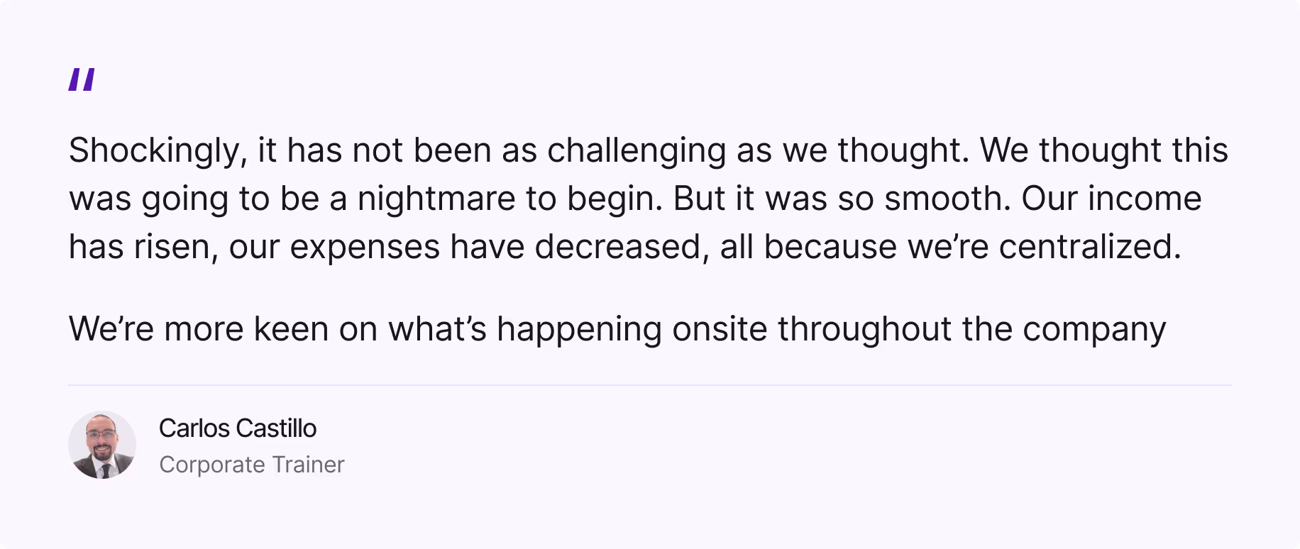 carlos castillo quote block