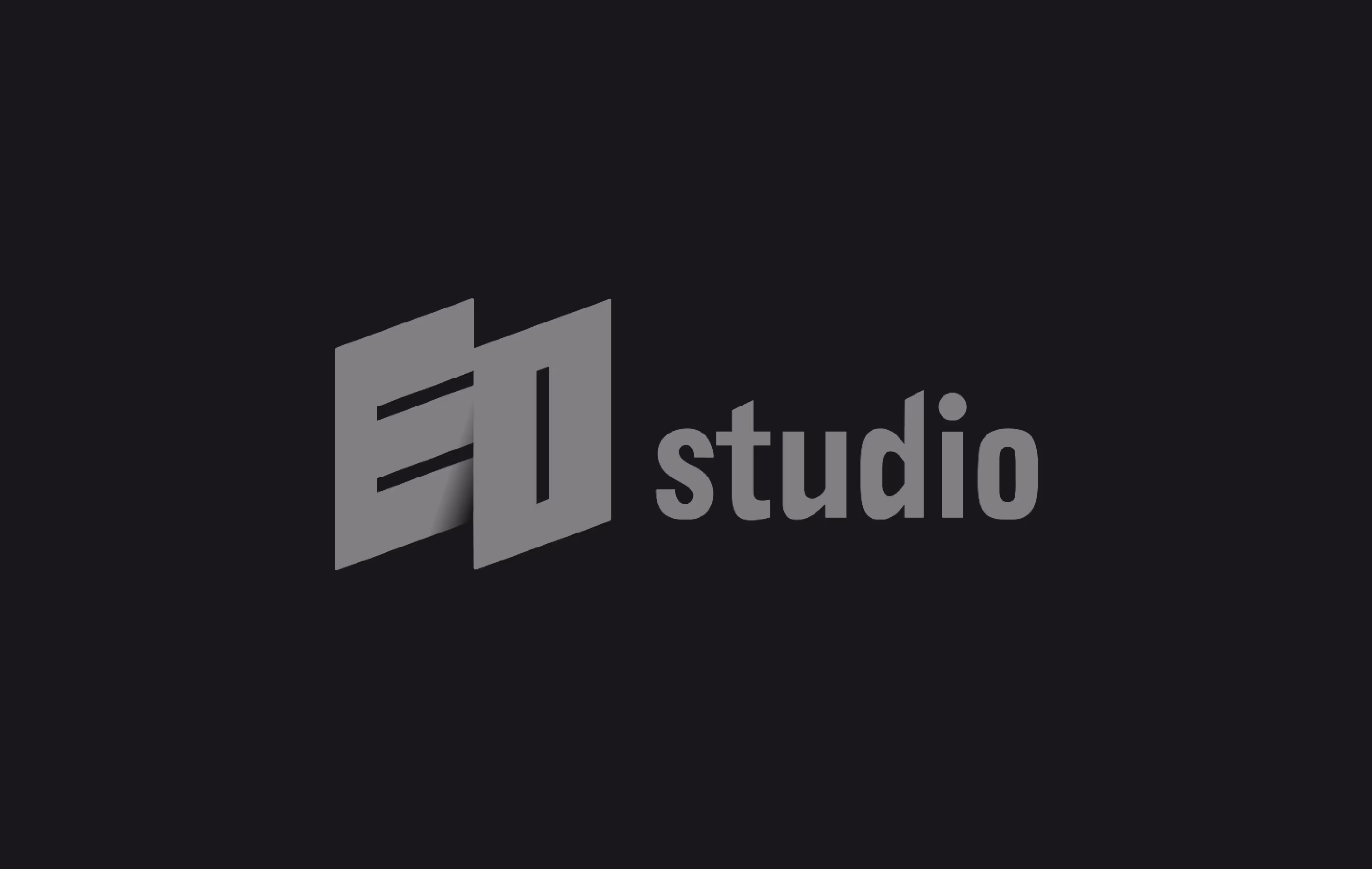 black square with soft gray color of major logo like fox business or forbes