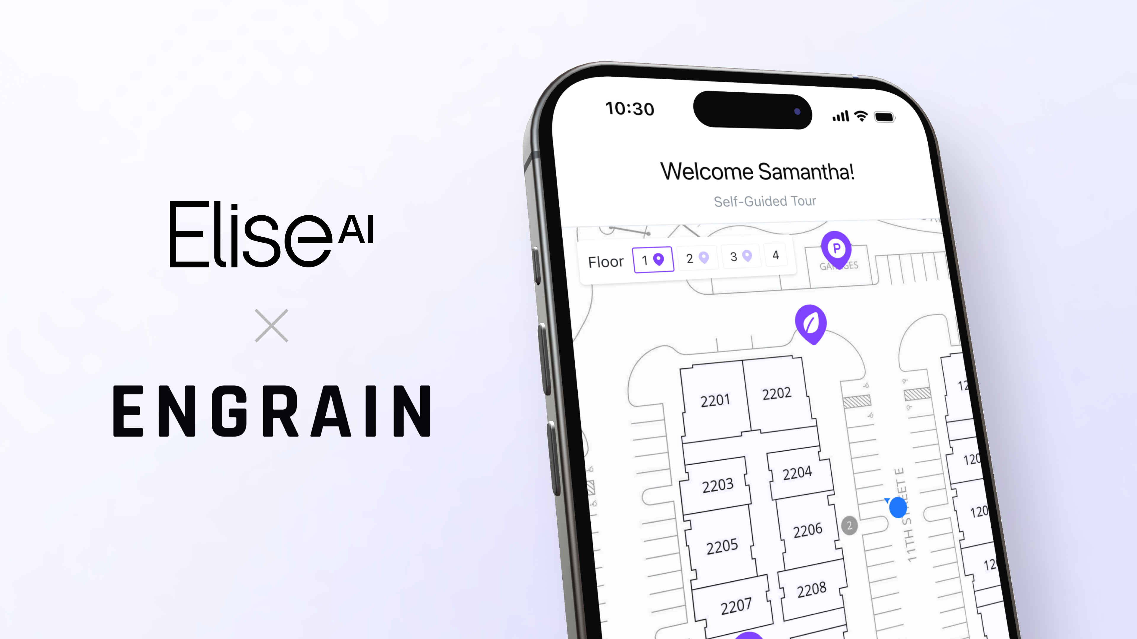 AI-Guided Tours: EliseAI x Engrain Partnership