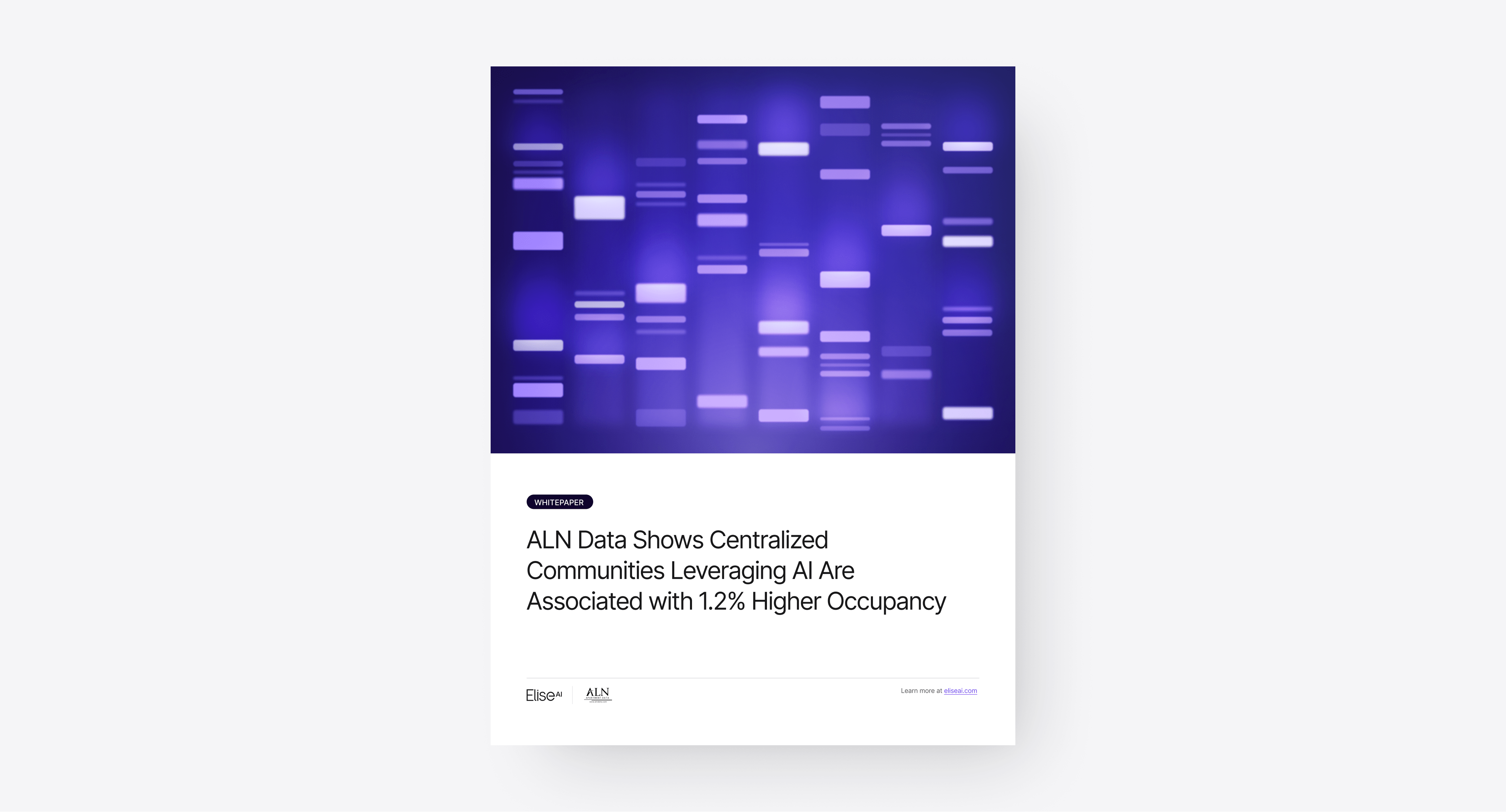 ALN Data Shows Centralized Communities Leveraging AI Are Associated with 1.2% Higher Occupancy