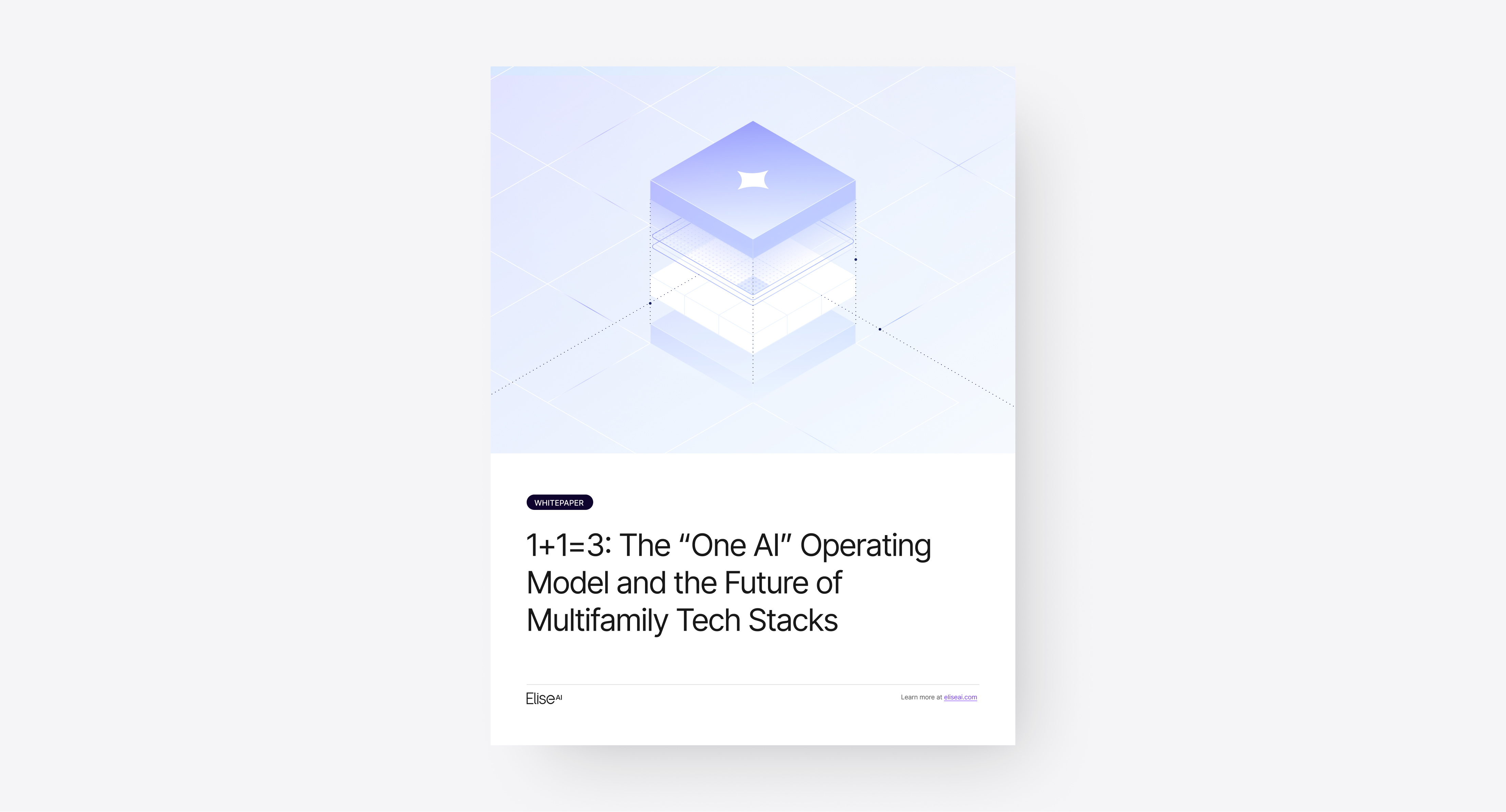 1+1=3: The “One AI” Operating Model and the Future of Multifamily Tech Stacks