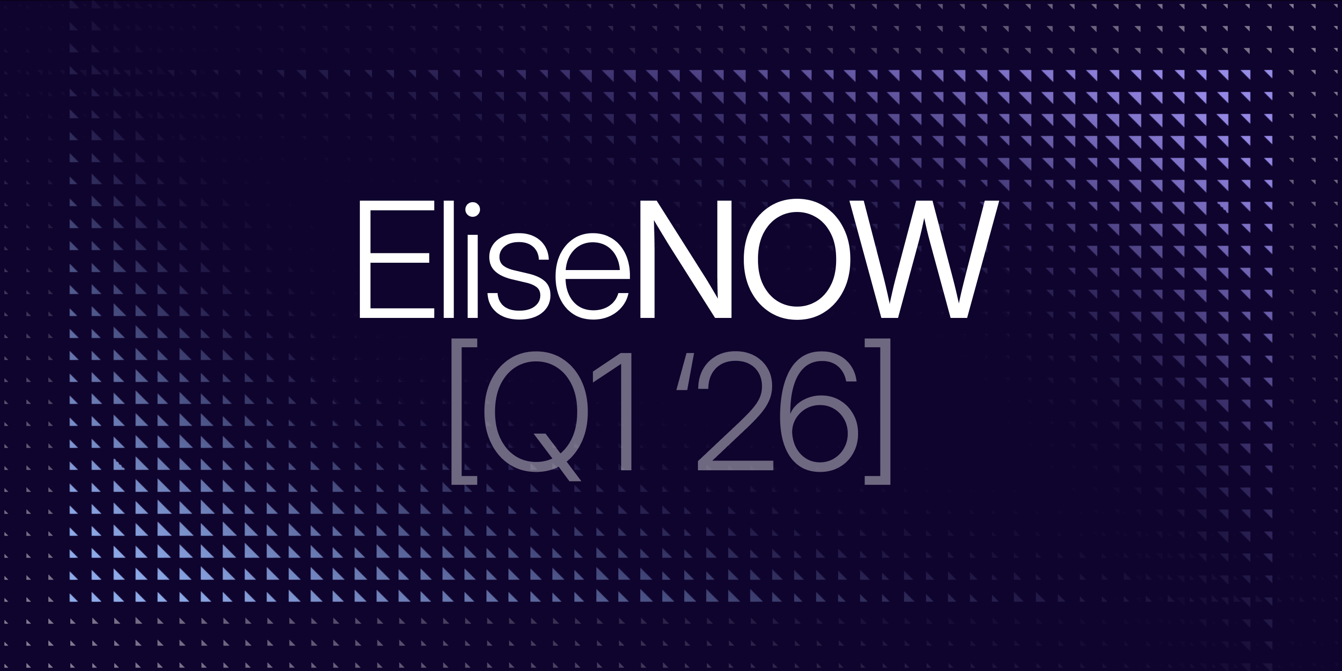 Introducing EliseNOW