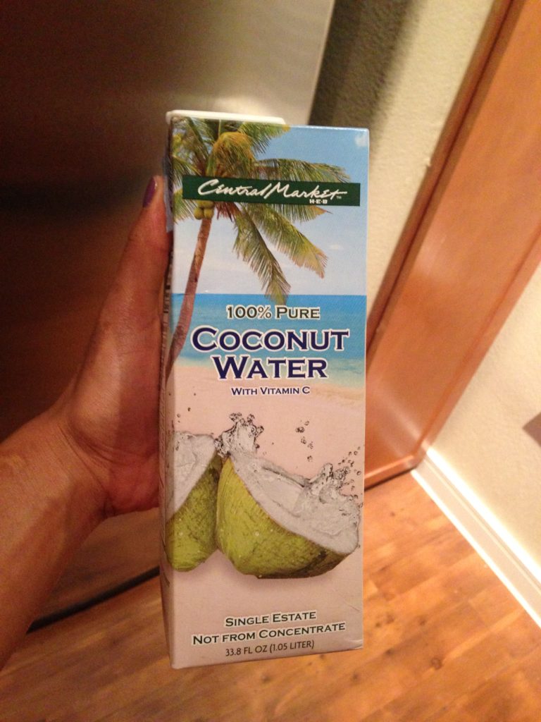 coconut water