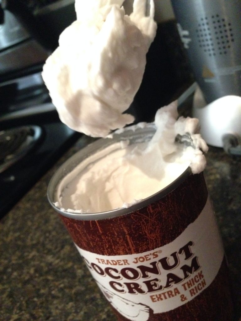 trader joes coconut cream