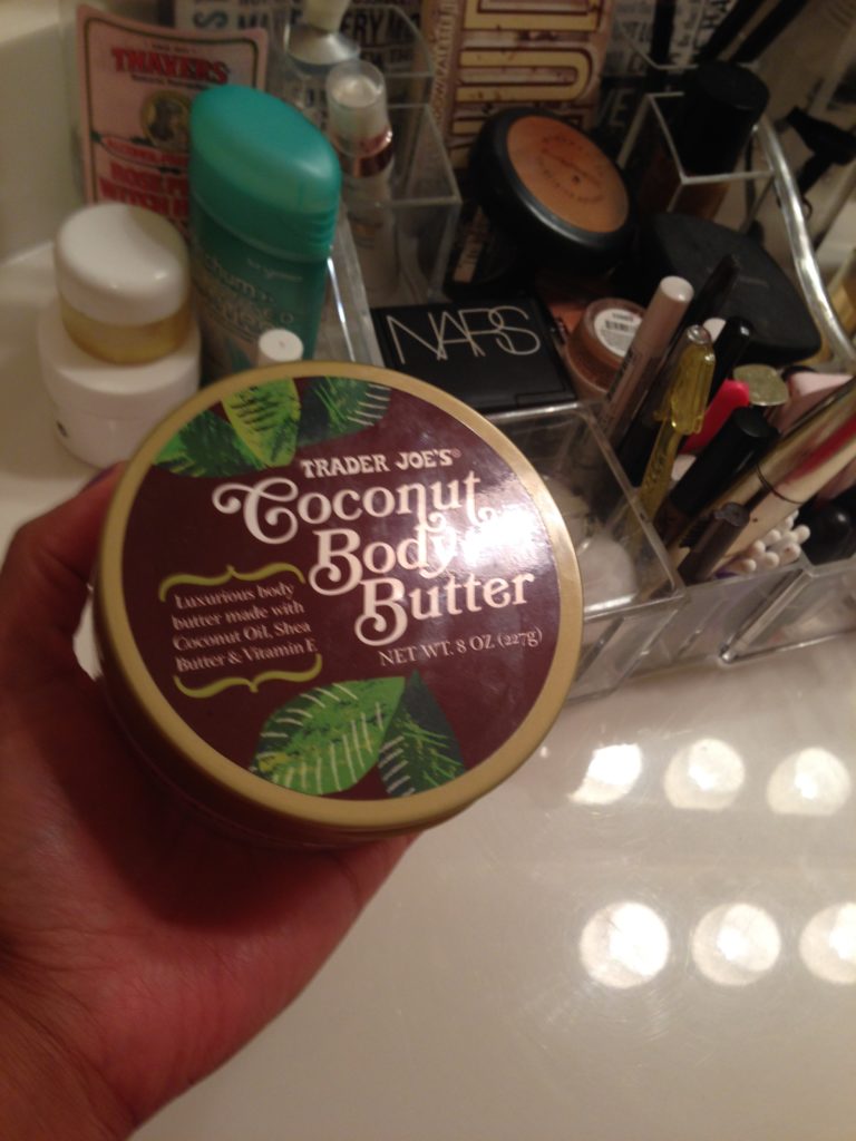 trader joes coconut body butter