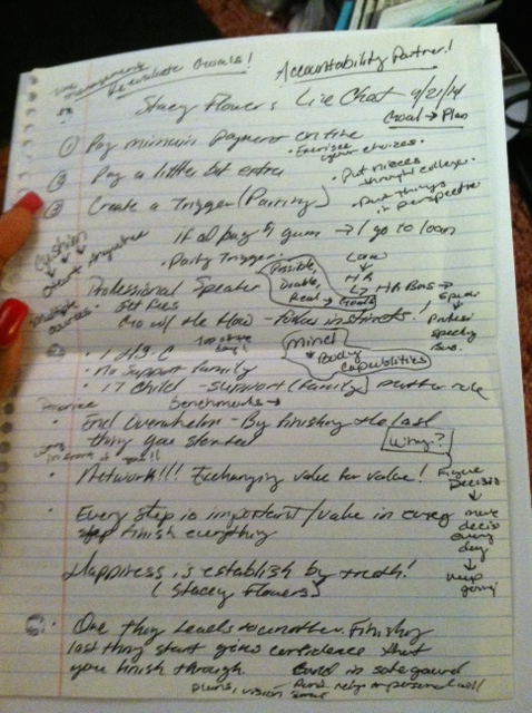 Girl's Night In Notes