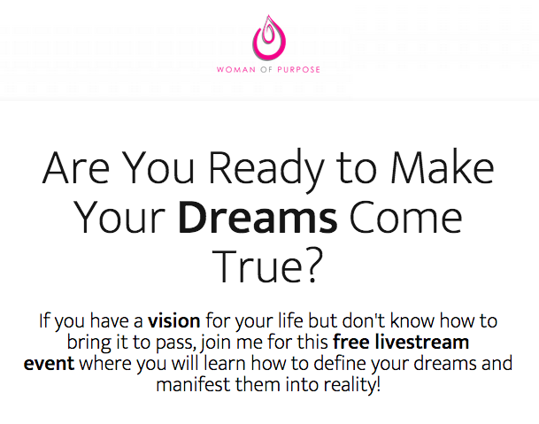 Define Your Dream