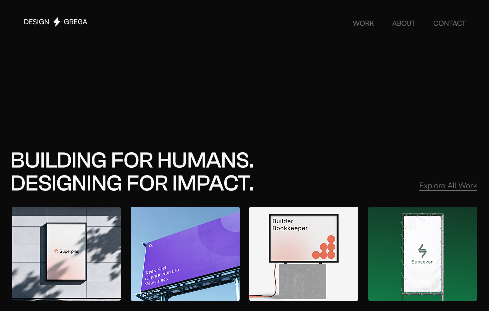 My portfolio cover image