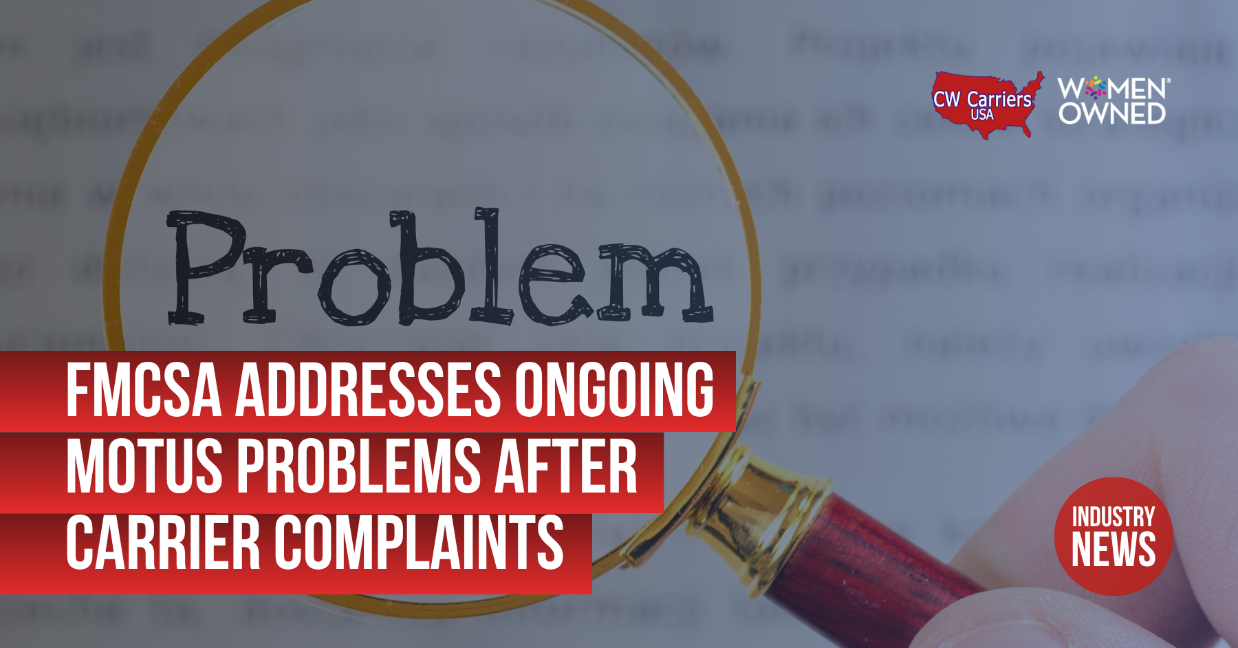 FMCSA Addresses Ongoing Motus Problems After Carrier Complaints