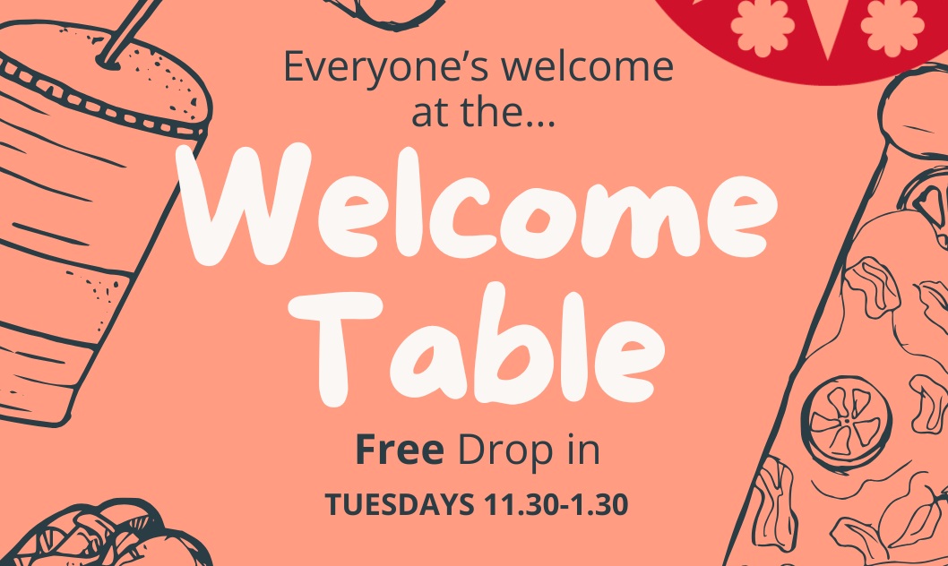 People dishing up food