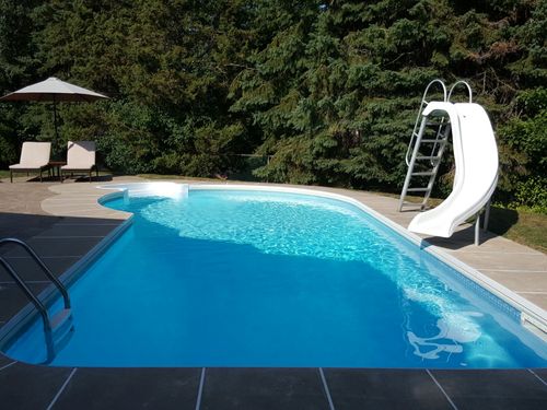 Clean pool after maintenance