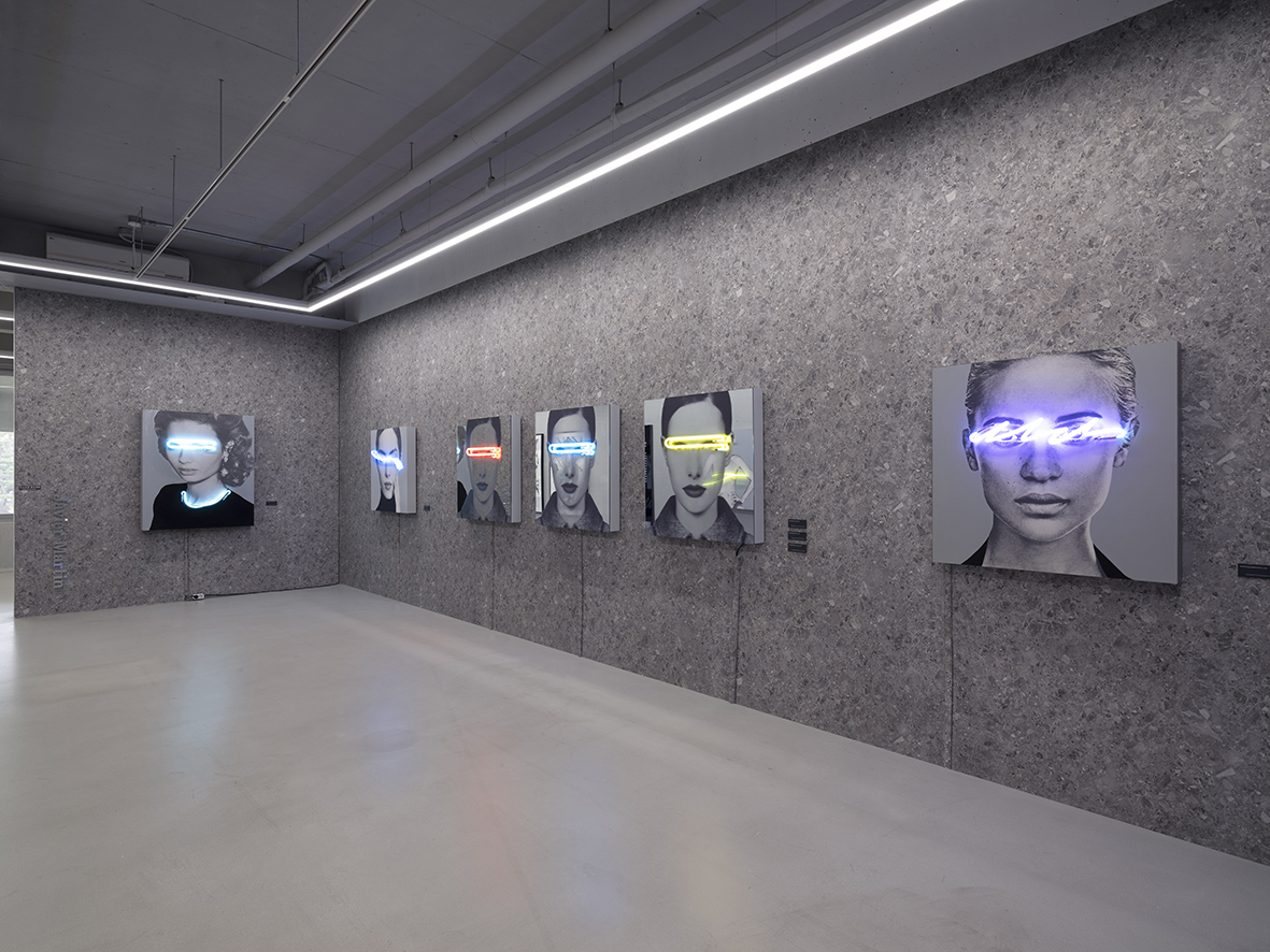 Contemporary gallery interior
