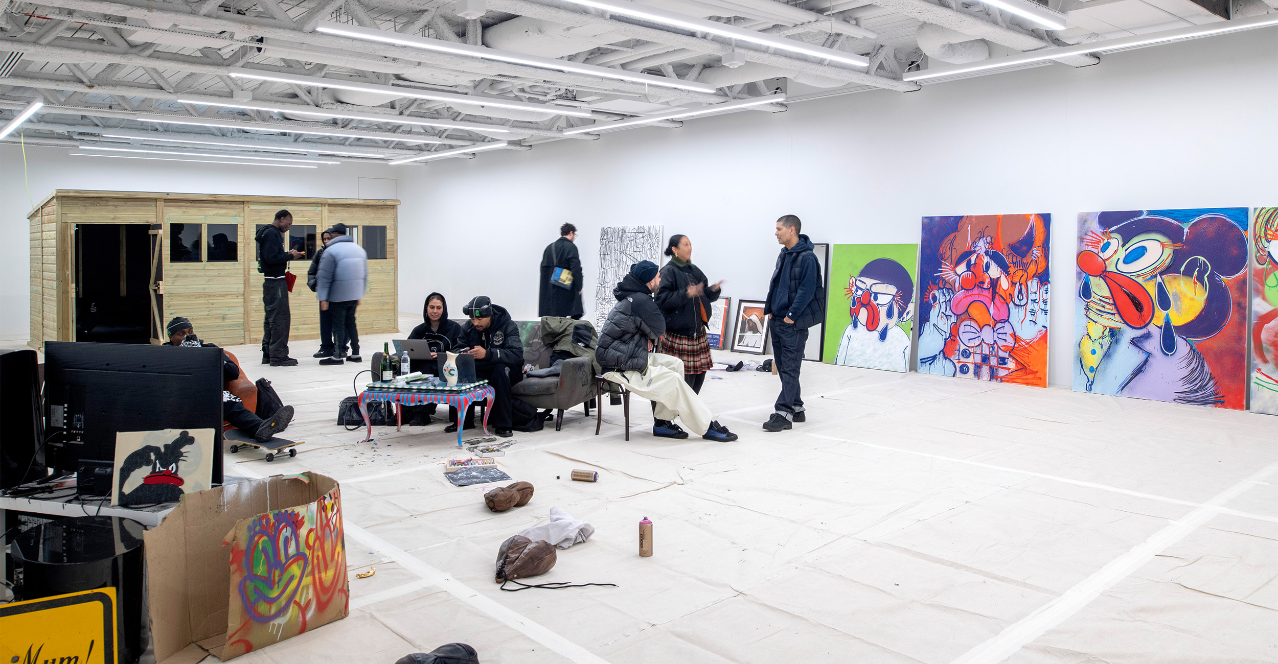 Process, Not Product: Slawn’s Live Format at Saatchi Yates