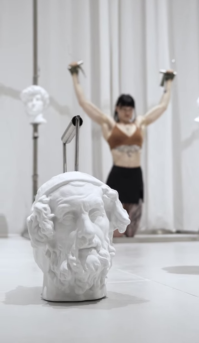 APOLLO AND COMPANY: Augustas Serapinas Puts the Classical Body to Work