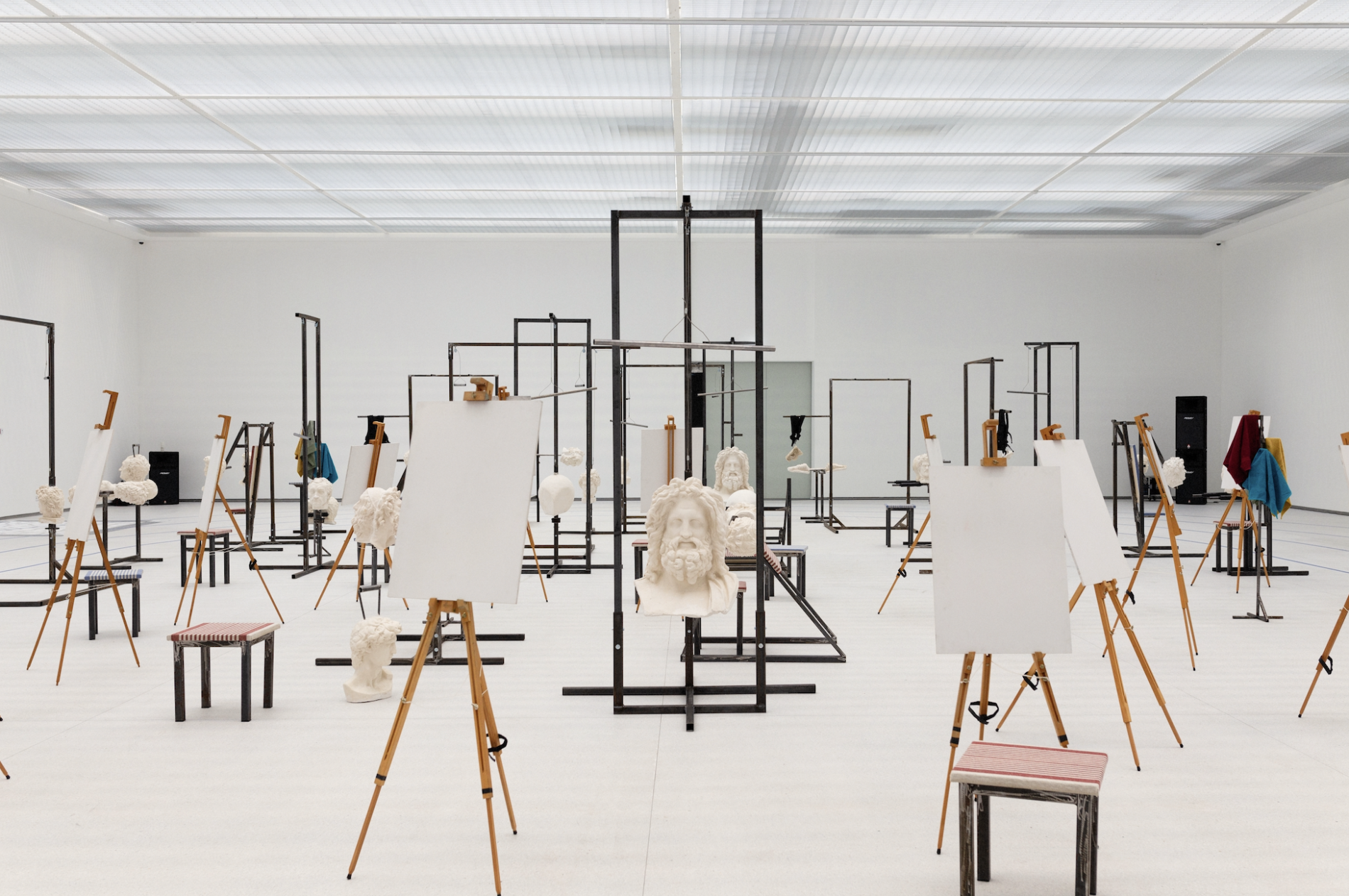 APOLLO AND COMPANY: Augustas Serapinas Puts the Classical Body to Work
