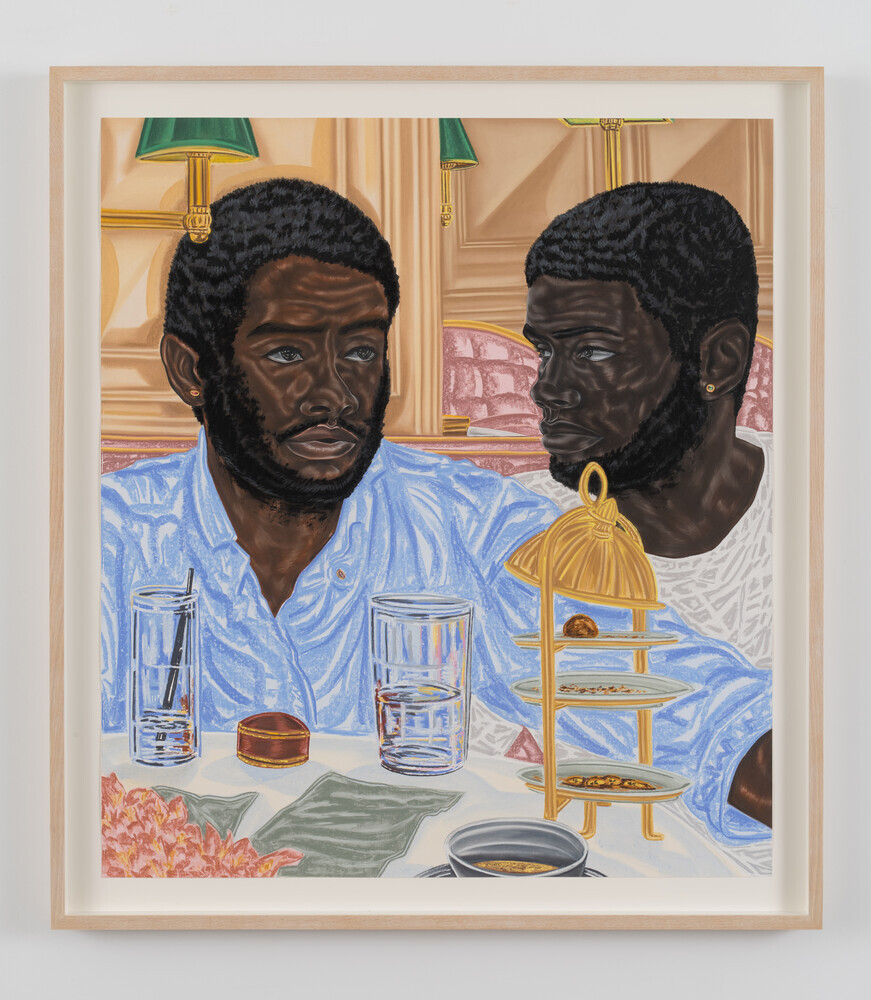 Toyin Ojih Odutola, The Proposal, 2017