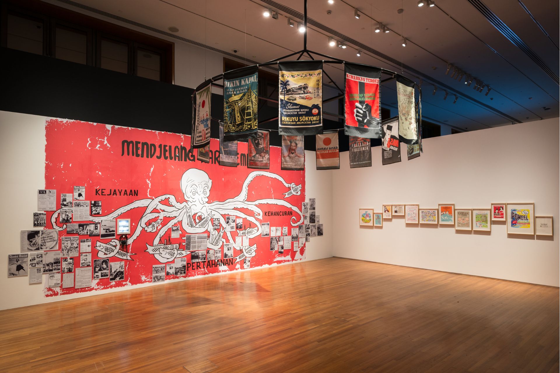 Installation view of Art Remembers, National Gallery Singapore, 2026. Courtesy National Gallery Singapore.