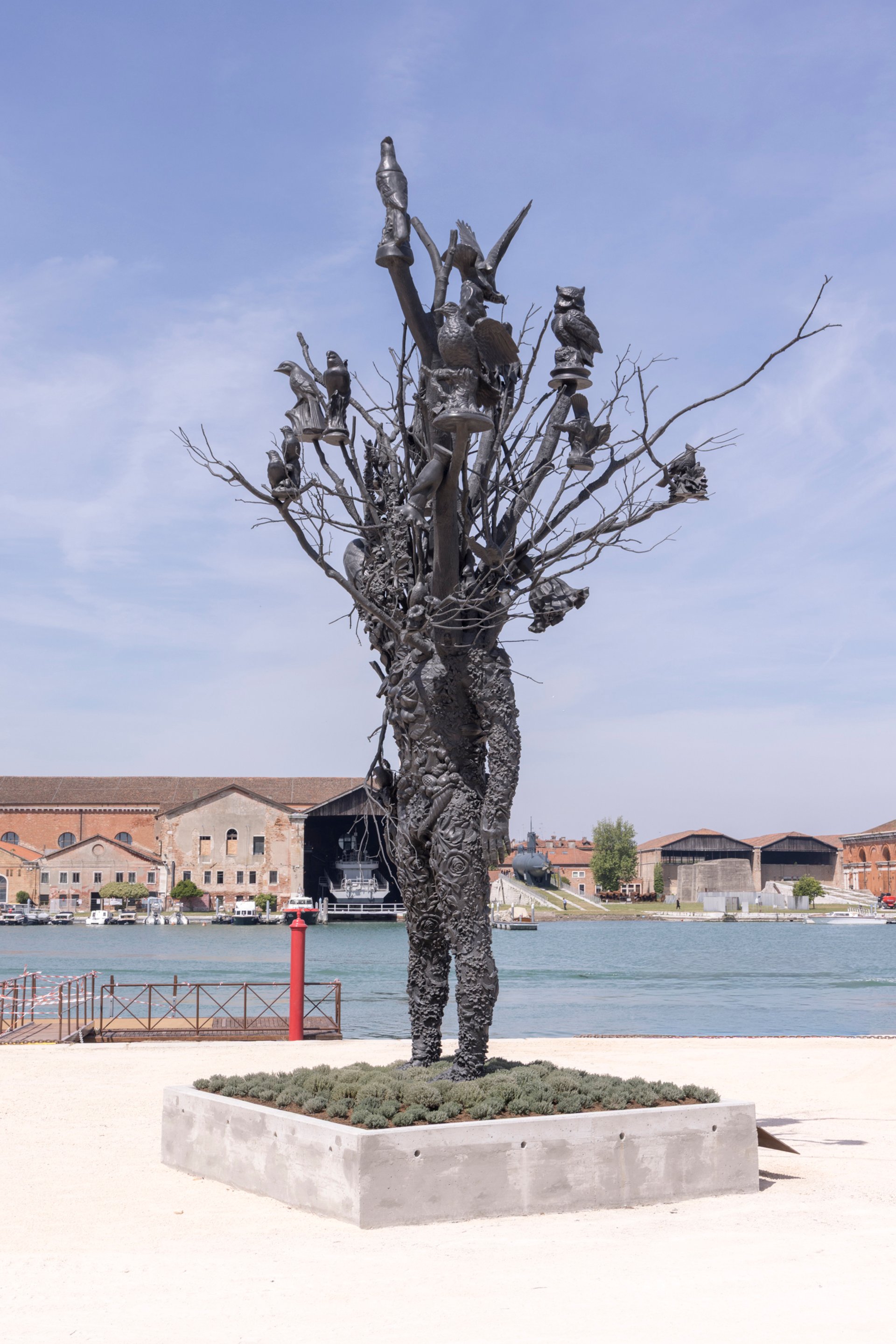 Nick Cave Amalgam Origin sculpture at the Venice Biennale 2026