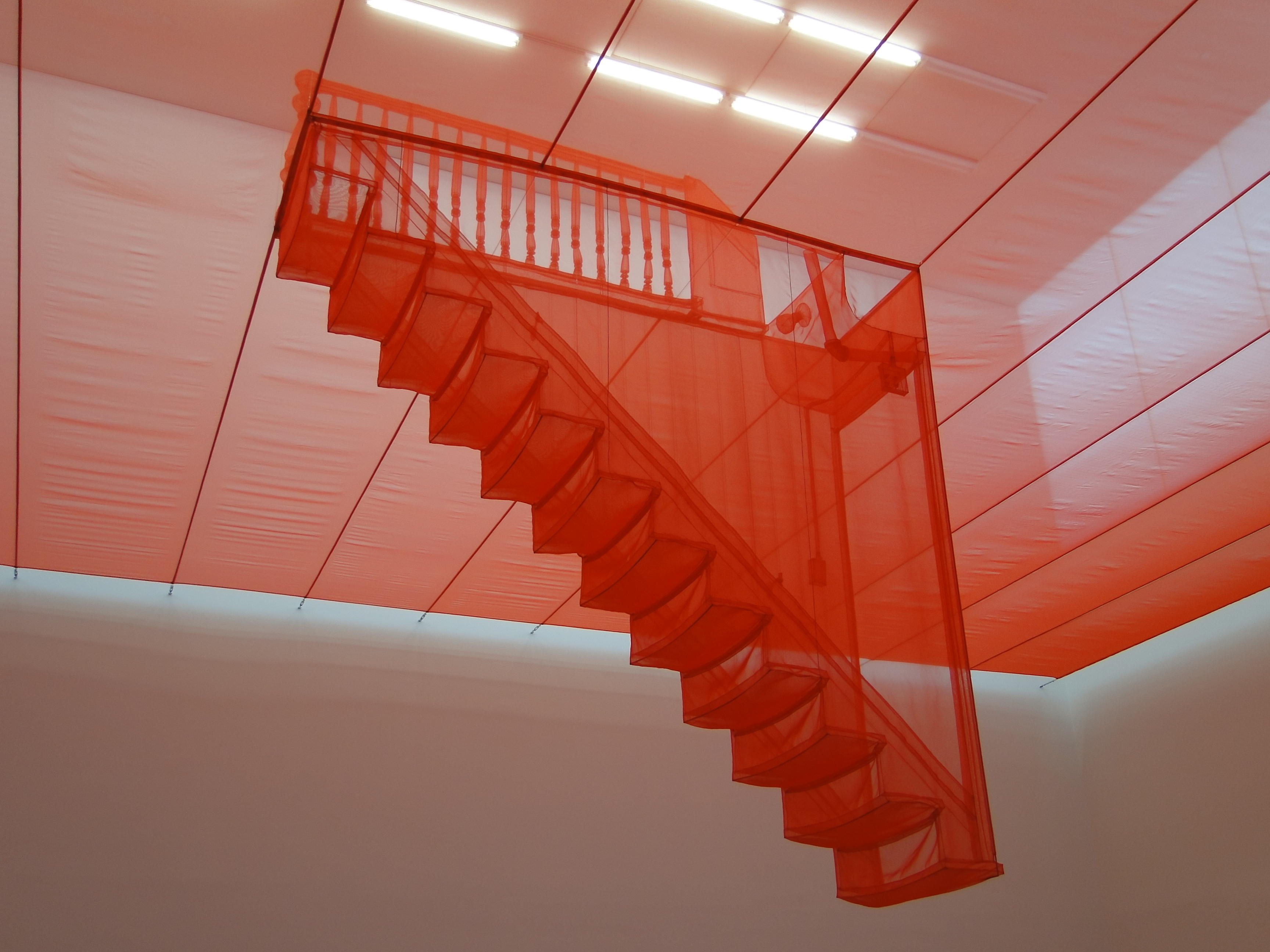 Do Ho Suh Staircase III photographed at Tate Modern