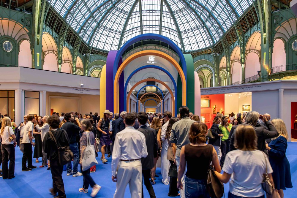 Fine Arts Paris in the nave of the Grand Palais in 2025