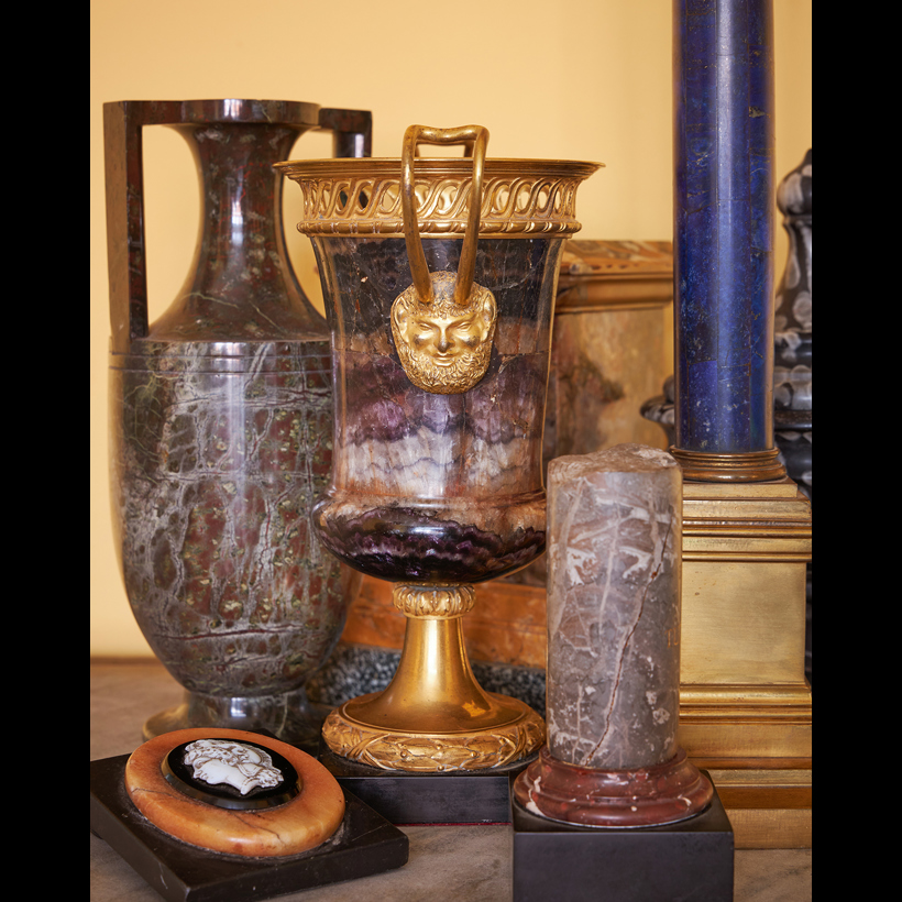 Antiquities and decorative objects in Park View collection