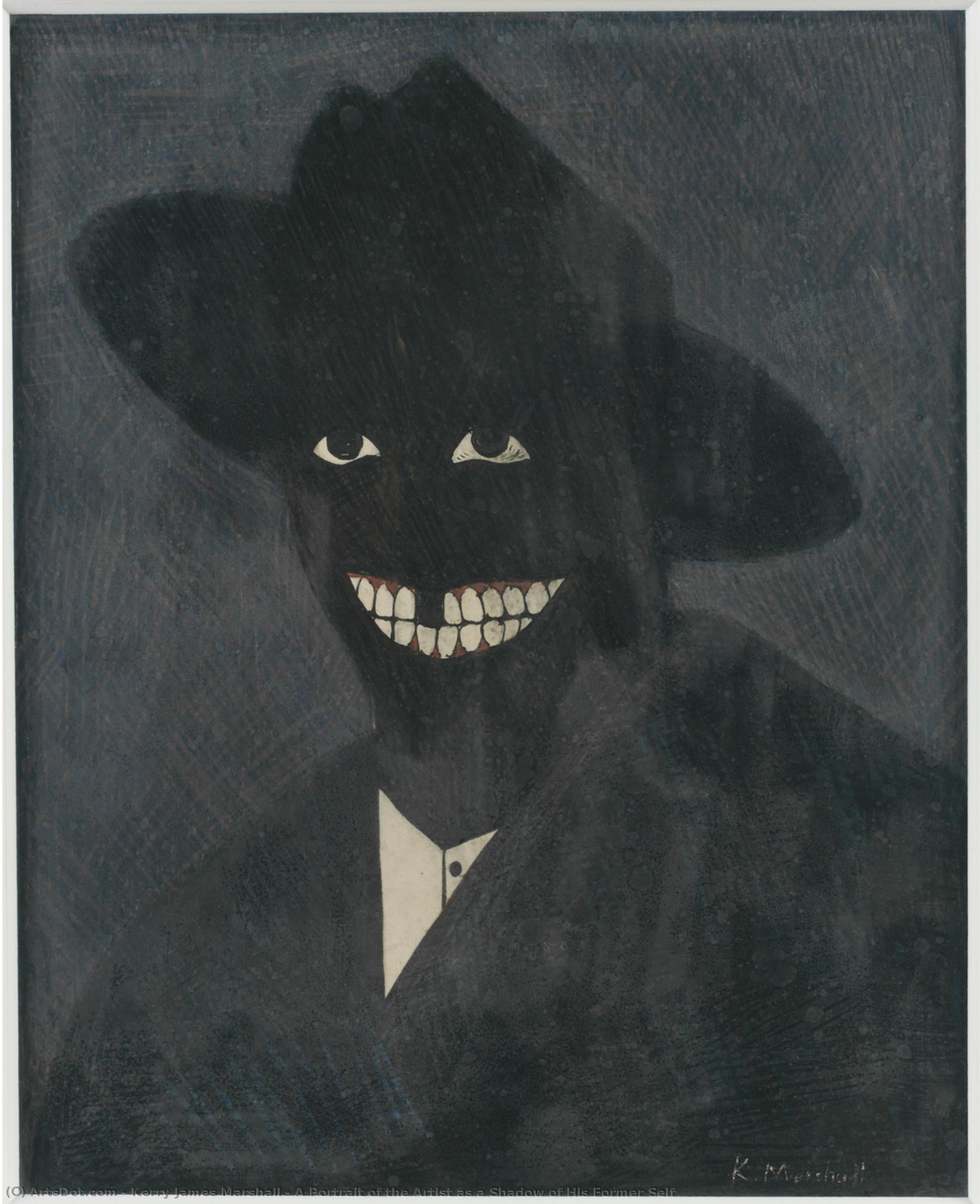 Kerry James Marshall Portrait of the Artist as a Shadow of His Former Self