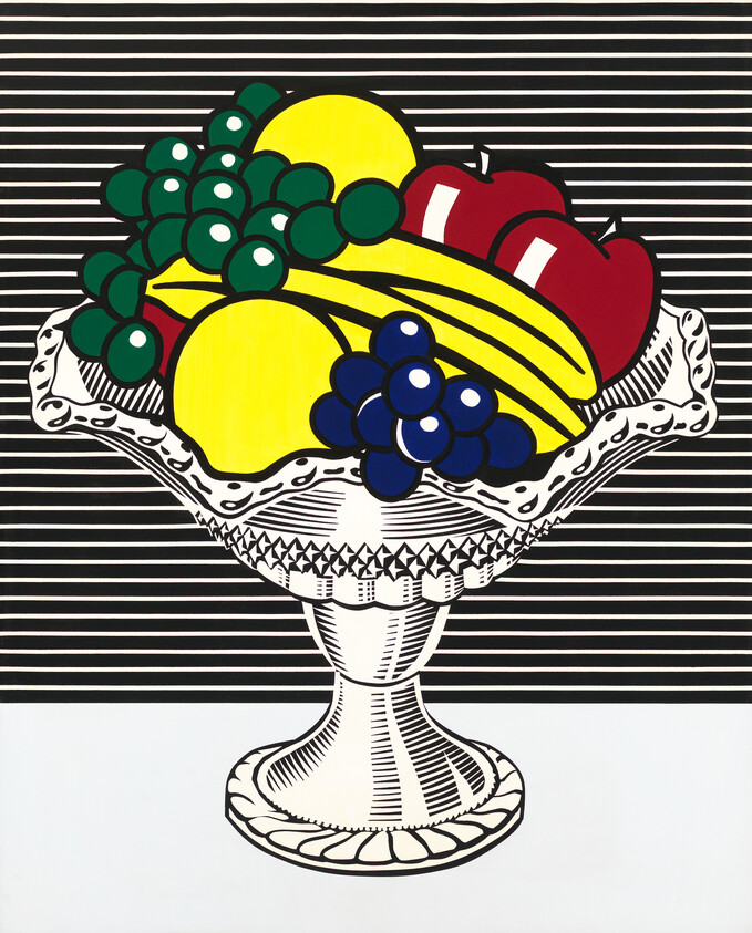 Roy Lichtenstein Still Life with Crystal Bowl 1972