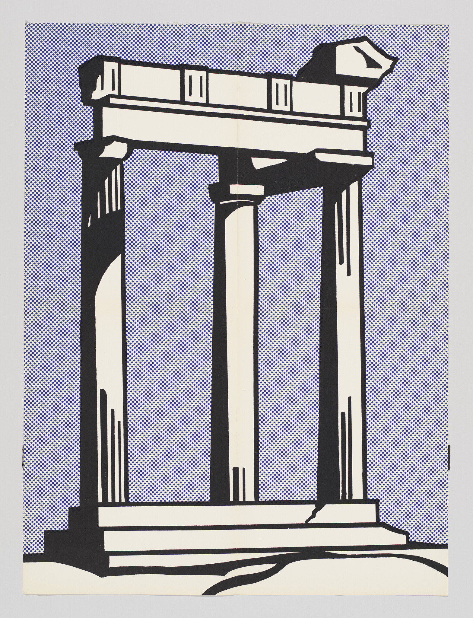 Roy Lichtenstein Temple 1964